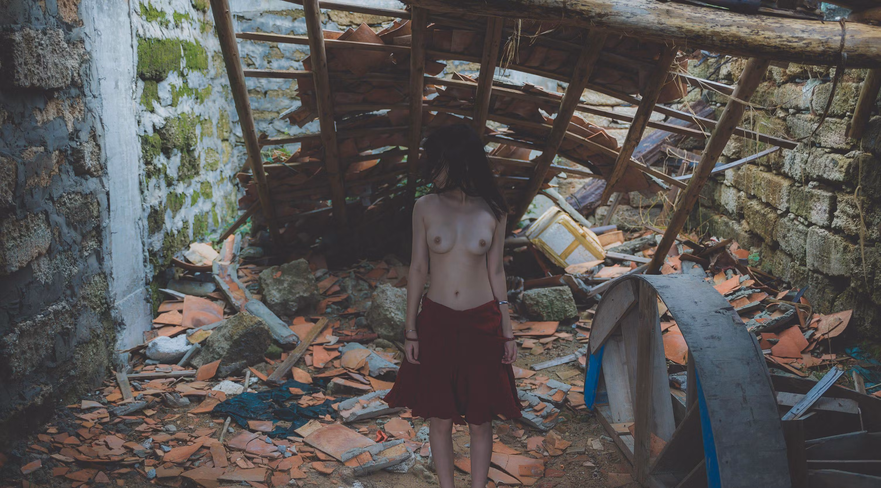 Yuzuki柚木性感海滩比基尼女神大尺度户外写真